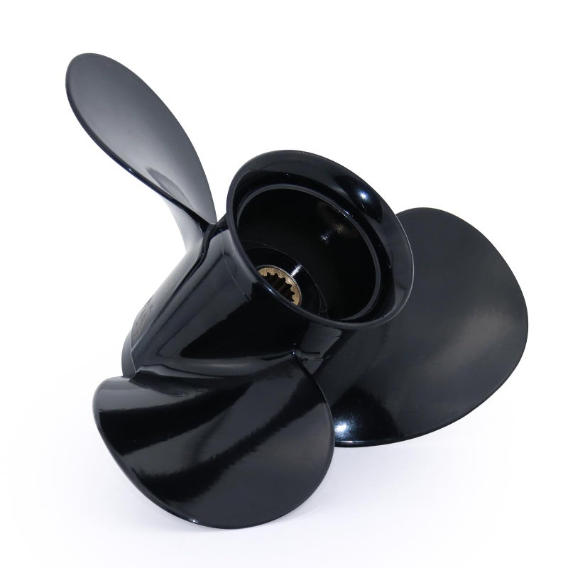 CAPTAIN Aluminum Outboard Propeller Fit Evinrude/Johnson Engines 8-15HP 13Tooth Spline RH (9.25x10) - Image 3